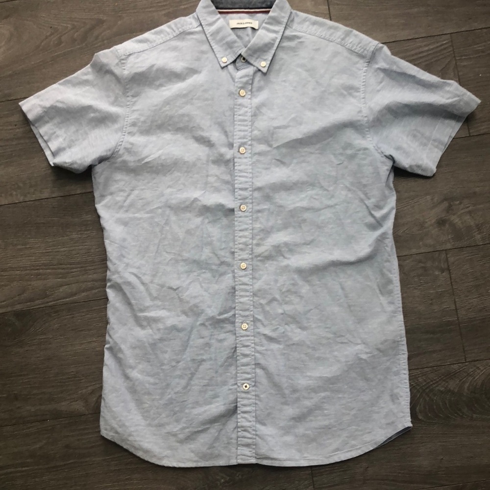 JACK & JONES short sleeve shirt large